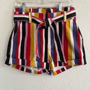 Express multicolored shorts